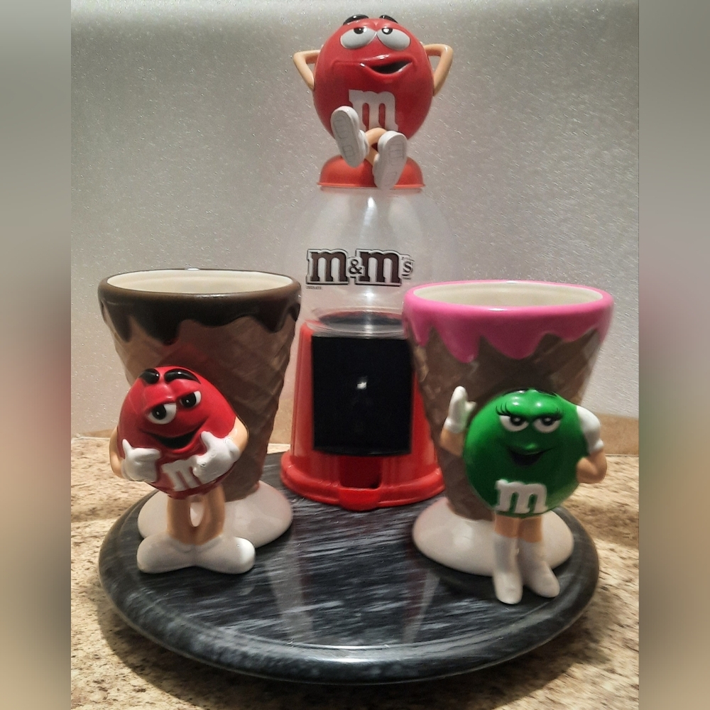 M&M's Sundae Cups & Gumball Machine